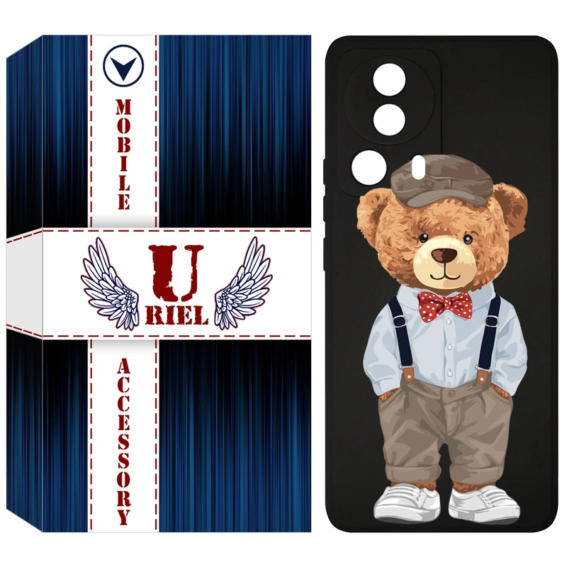 کاور یوریل قاب مدل KSH کد 41 طرح تدی مناسب برای گوشی موبایل شیائومی 13 Lite