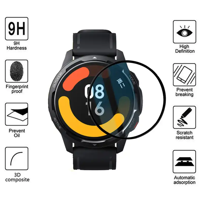 محافظ صفحه نمایش گودزیلا مدل G-PMMA مناسب برای ساعت هوشمند شیائومی Mi Watch Color 2 بسته 2 عددی