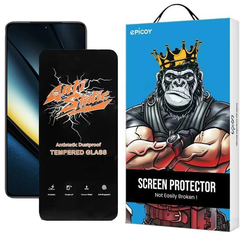  محافظ صفحه نمایش اپیکوی مدل Antistatic Dustproof مناسب برای گوشی موبایل شیائومی Xiaomi Poco F6 Pro / Xiaomi Poco F6 / Xiaomi Redmi Turbo 3