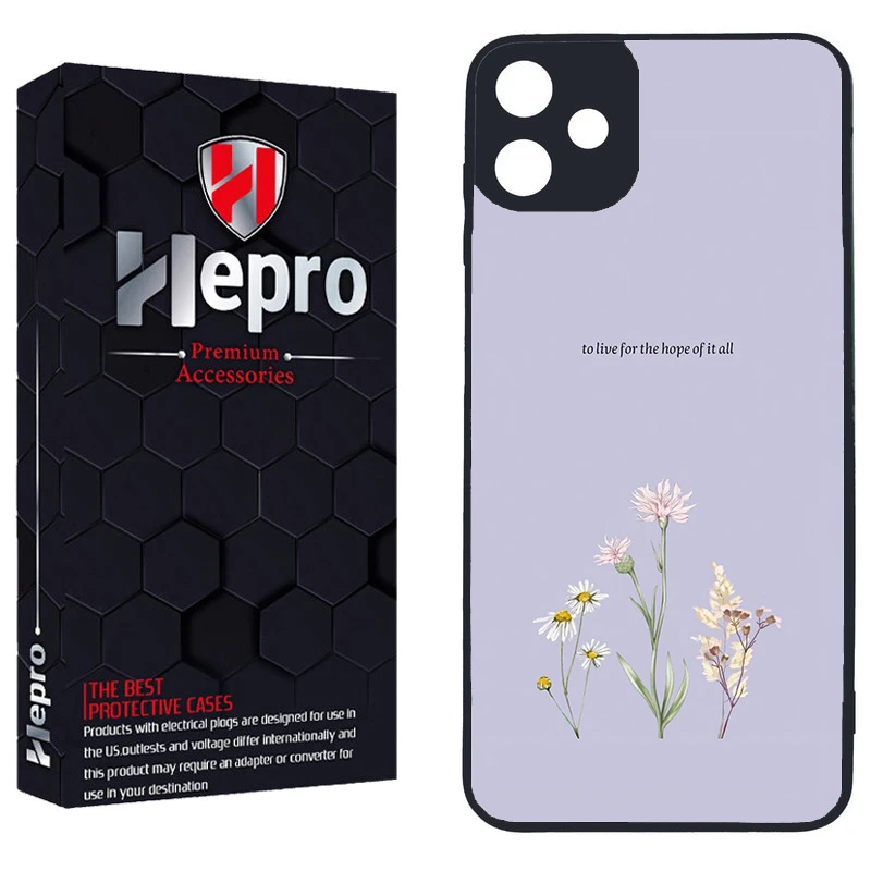 کاور هپرو طرح گل کد TPU-313 مناسب برای گوشی موبایل سامسونگ Galaxy A05