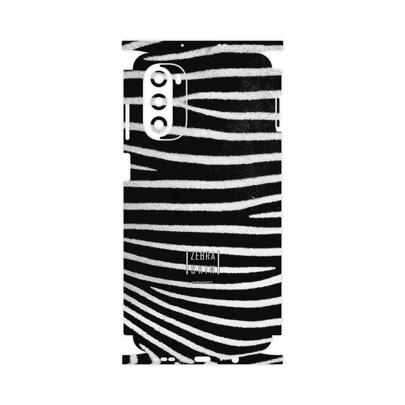 برچسب پوششی ماهوت مدل Zebra Skin-FullSkin مناسب برای گوشی موبایل موتورولا Moto G52