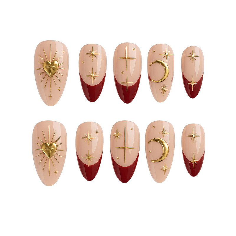 ناخن مصنوعی دست مدل 61 بسته ده عددی