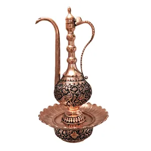 ست آفتابه و لگن مسی کد 0188