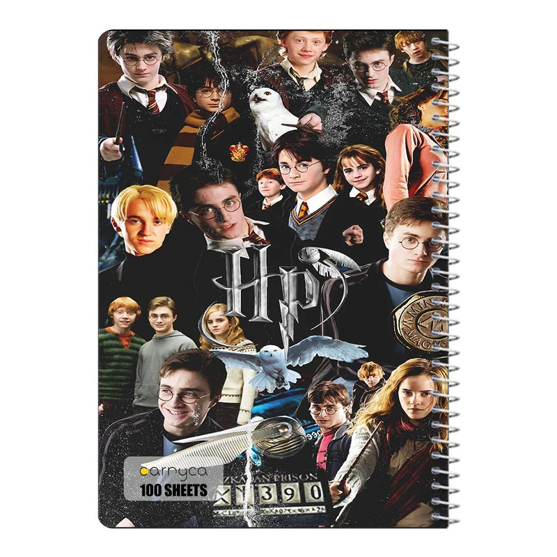دفتر مشق 100 برگ سیمی کارنیکا طرح هری پاتر Harry Potter کد 47306