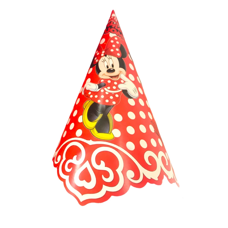 کلاه تولد مستر تم طرح مینی موس پلاس بسته 4 عددی