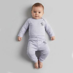 ست بادی و شلوار راحتی نوزادی نیل کوک مدل Lilac