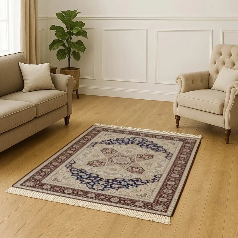 نمد فرش مدل سنتی کد M-150100-MR1113