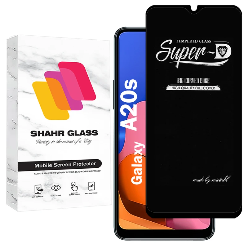 محافظ صفحه نمایش شهر گلس مدل SUPERDNSH مناسب برای گوشی موبایل سامسونگ Galaxy A20s