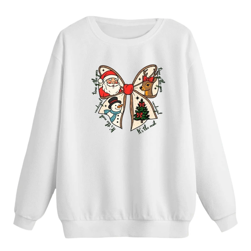 سویشرت زنانه مدل کریسمسی002 