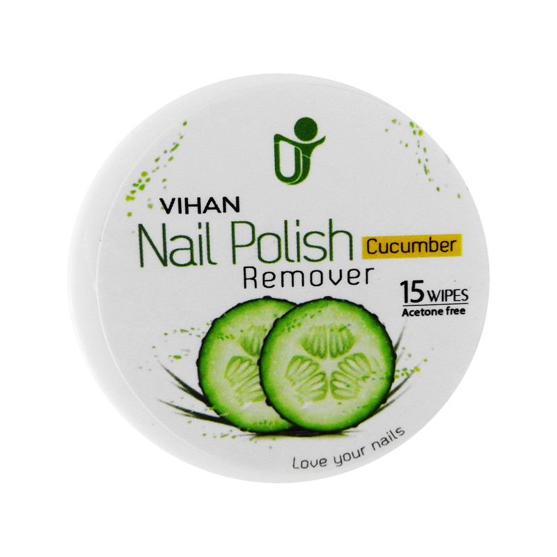 پد لاک پاک کن ویهان مدل Cucumber مجموعه 2 عددی