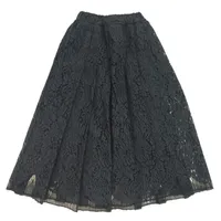 دامن پلیسه‌دار زنانه مدل گیپوری آستردار کد 01