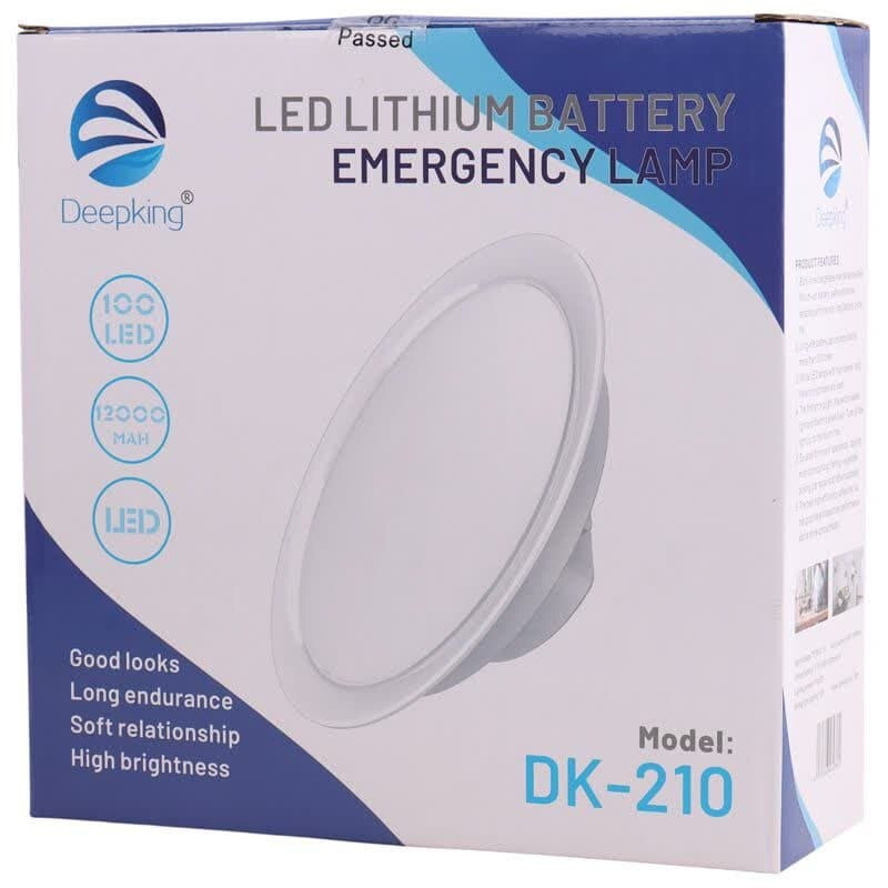 چراغ آویز چادر دیپکینگ مدل  DK-210 با نور مهتابی
