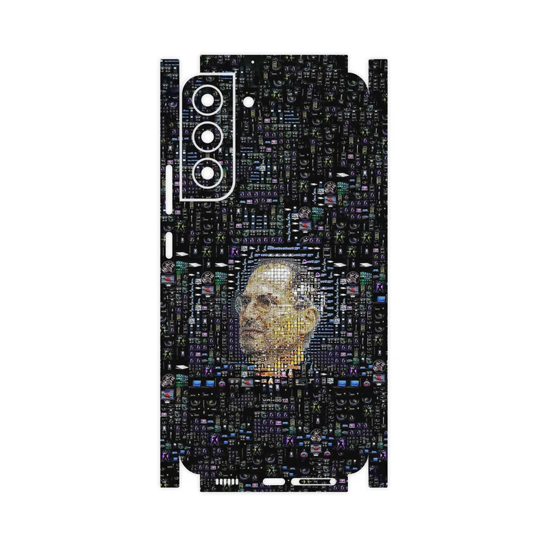 برچسب پوششی ماهوت مدل 2 Collage of Steve Jobs-FullSkin مناسب برای گوشی موبایل سامسونگ Galaxy S22 Plus 5G