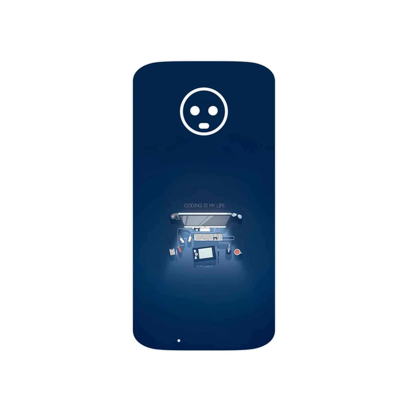 برچسب پوششی ماهوت مدل Programming 3 مناسب برای گوشی موبایل موتورولا Moto G6