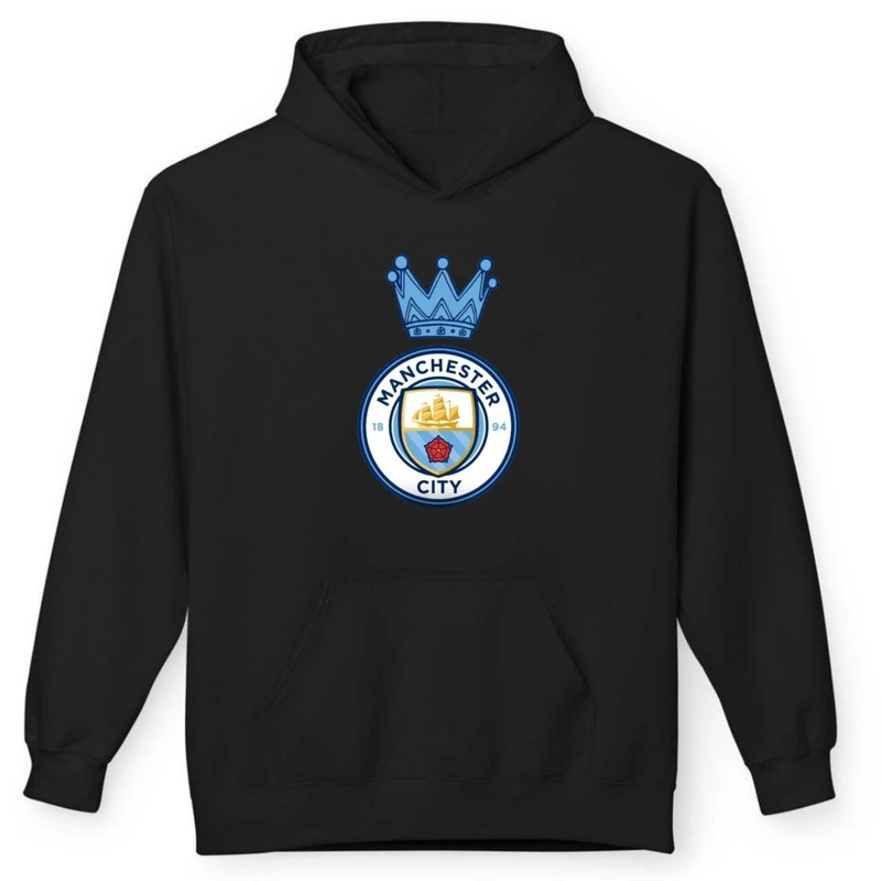 هودی مردانه پاد آفرین مدل فوتبالی منچستر سیتی کد 1383