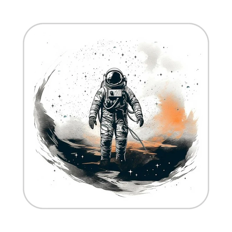 زیر لیوانی کاکتی طرح فضانورد مدل mp46085