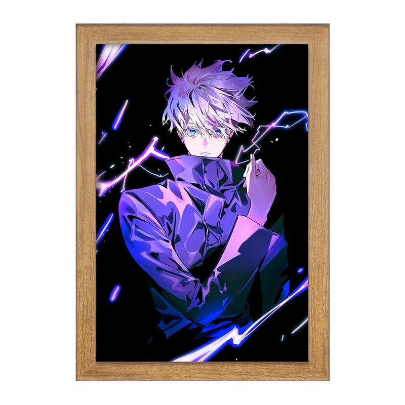 تابلو خندالو مدل گوجو ساتورو انیمه جوجوتسو کایزن  کد 11122