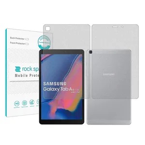 Rockspace model HyMTT screen protector suitable for Samsung Galaxy Tab A 8.0 S Pen 2019 tablet along with tablet back protector