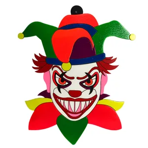 دیوارکوب زیروبم مدل بلک لایت طرح دلقک