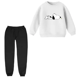 ست سویشرت و شلوار راحتی بچگانه مدل اسنوپی کد ۷۲  