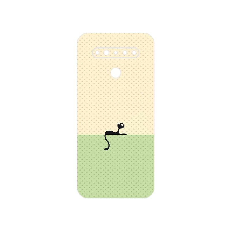 برچسب پوششی ماهوت مدل Minimal Internet Cat Icon مناسب برای گوشی موبایل ال جی K41s