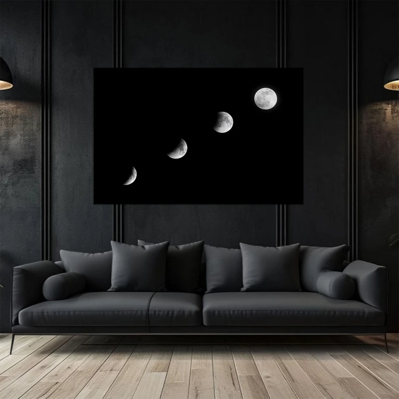 تابلو بکلیت طرح شب و ماه مدل B-bu2971