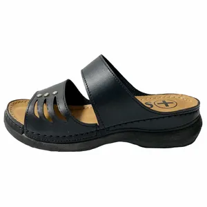 دمپایی زنانه مدل P1-negin-BK