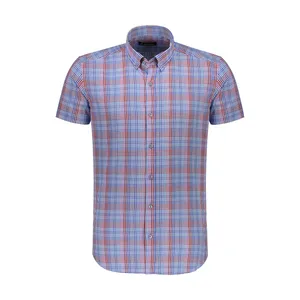 پیراهن آستین کوتاه مردانه کیکی رایکی مدل MBB20006-313