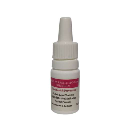 قطره ضد کک و کنه پرندگان مدل Anti parasite کد 210 حجم 5 میلی لیتر