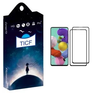 TICF +HD Screen Protector For Samsung Galaxy A51 Pack Of 2