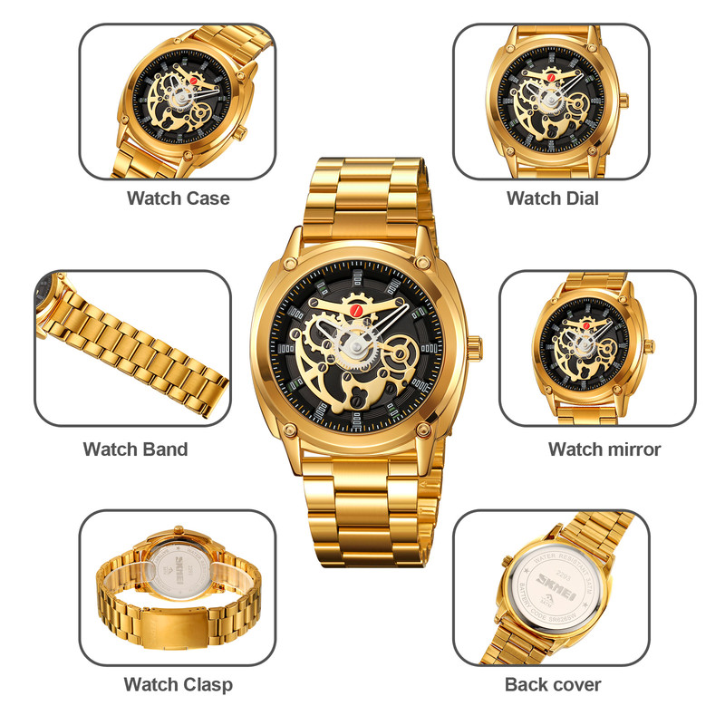 ساعت مچی عقربهای مردانه کوارتز اسکمی مدل 2293