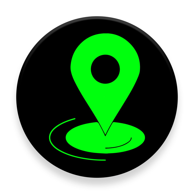  برچسب موبایل مای سیحان مدل Location icon مناسب برای پایه نگهدارنده مغناطیسی 