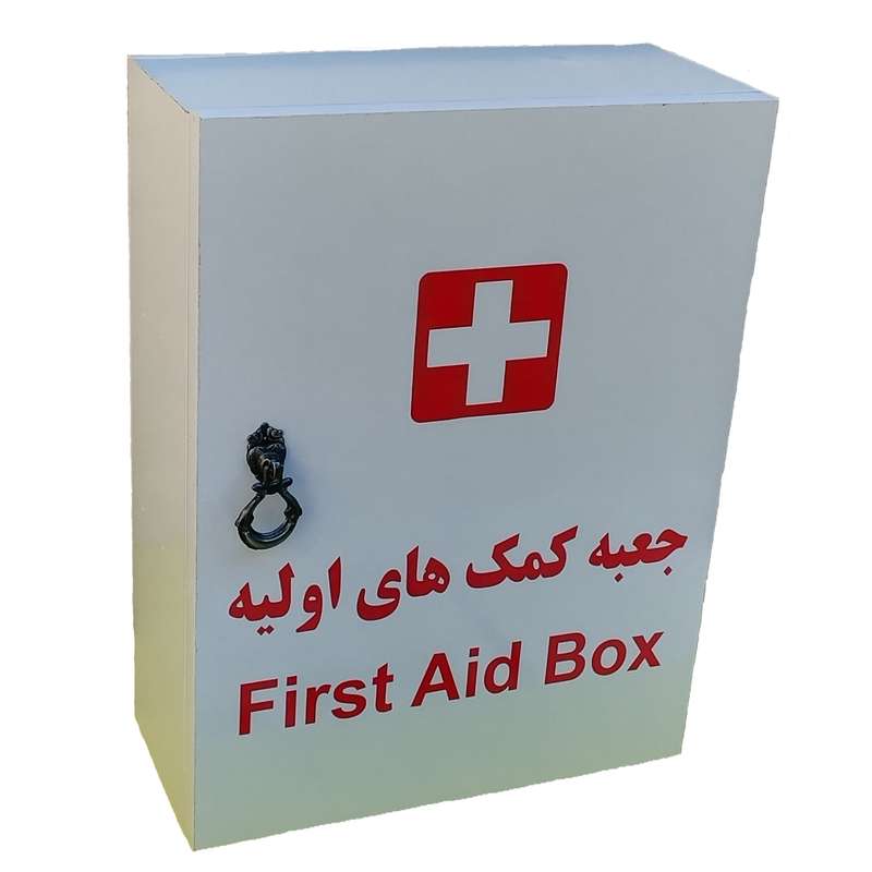 جعبه کمک‌های اولیه مدل چوبی