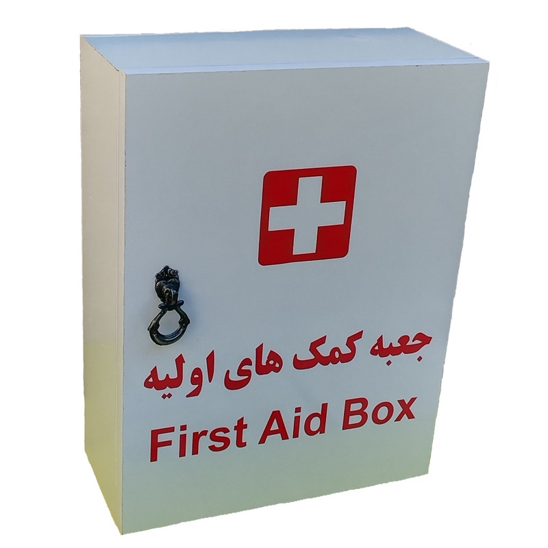 جعبه کمک‌های اولیه مدل چوبی