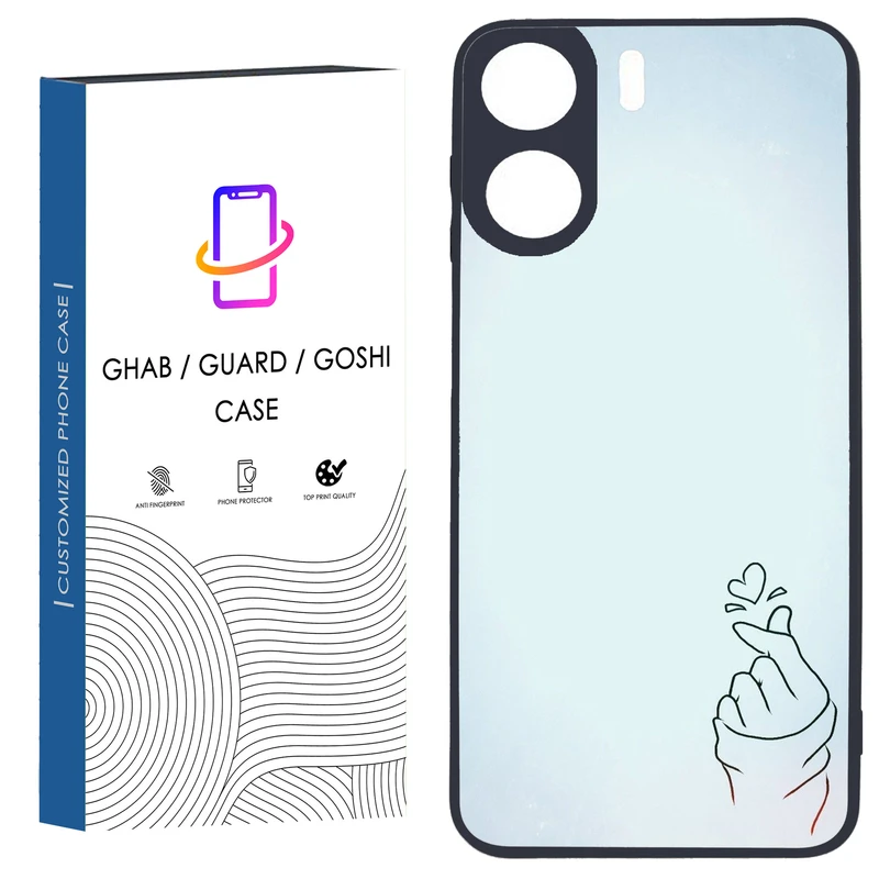 کاور قاب گارد گوشی طرح دخترانه کد 42 - TPU مناسب برای گوشی موبایل شیائومی Redmi 13C / Poco C65