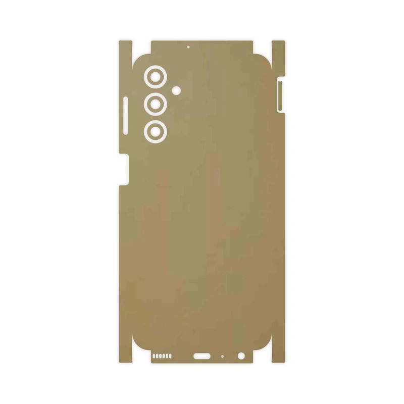 برچسب پوششی ماهوت مدل Matte-Gold-FullSkin مناسب برای گوشی موبایل سامسونگ Galaxy M34 5G
