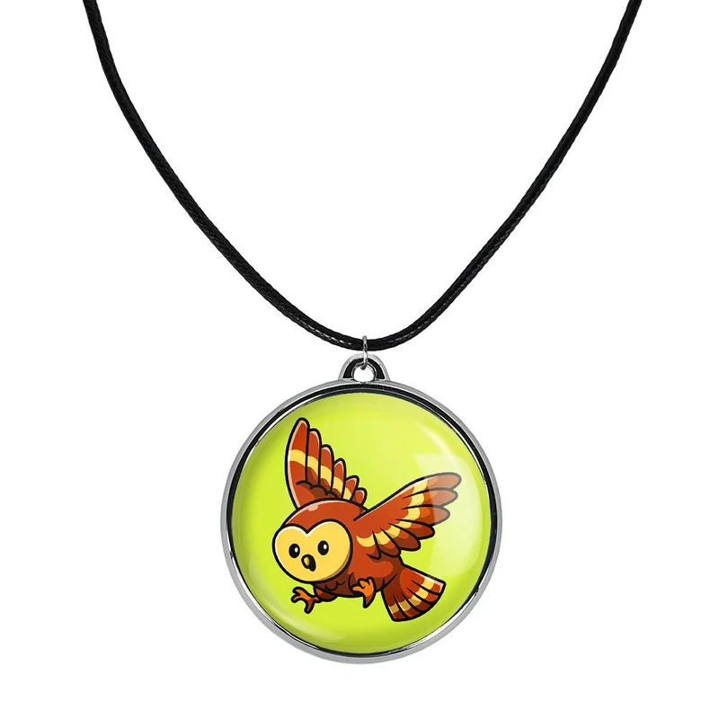 گردنبند خندالو مدل حیوانات بامزه جغد کد 2965029651