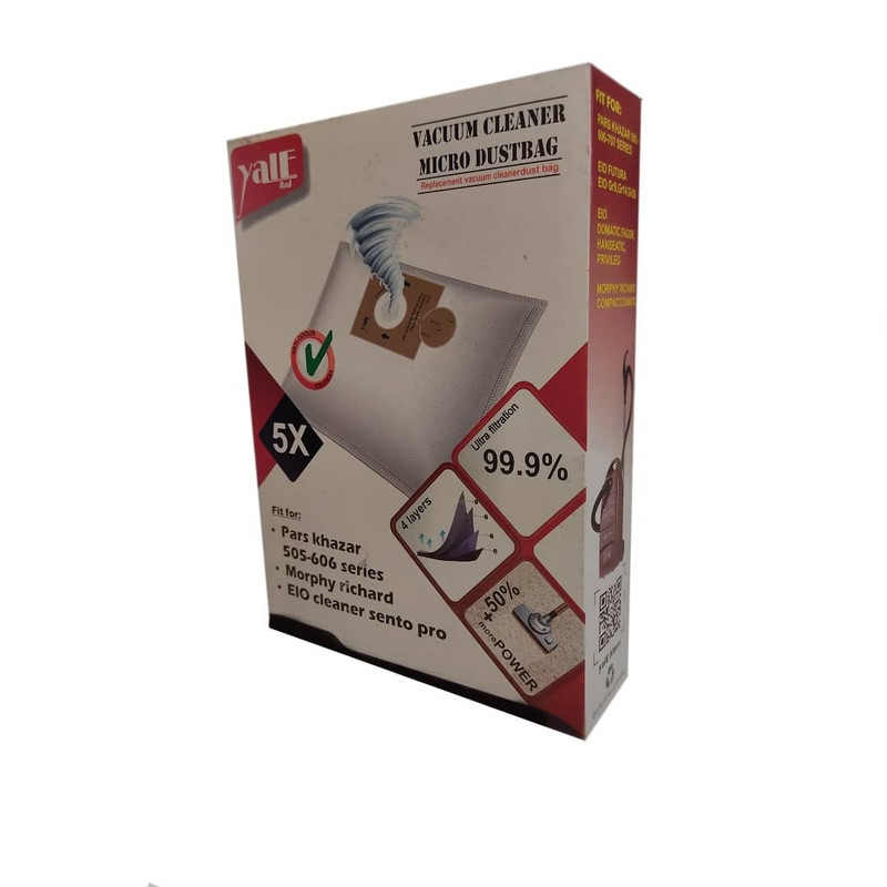 پاکت جاروبرقی مدل yale بسته 5 عددی مناسب برای جاروبرقی پارس خزر 707.606.505 پاکت جاروبرقی مدل yale بسته 5 عددی مناسب برای جاروبرقی پارس خزر 707.606.505