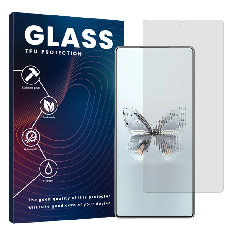 محافظ صفحه نمایش شفاف گلس مدل Resistant مناسب برای گوشی موبایل زد تی ای nubia RedMagic 10 Pro