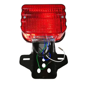 چراغ خطر عقب موتور سیکلت وارون مدل پایه فلزی کد B-53 مناسب برای هوندا
