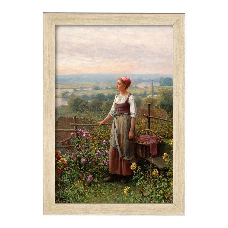 تابلو خندالو مدل نقاشی عصر درChantemesl اثر دانیل ریدوی نایت کد F12456