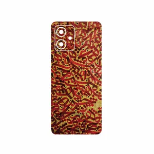 MAHOOT Nastaliq_6 Cover Sticker for Motorola Moto G54