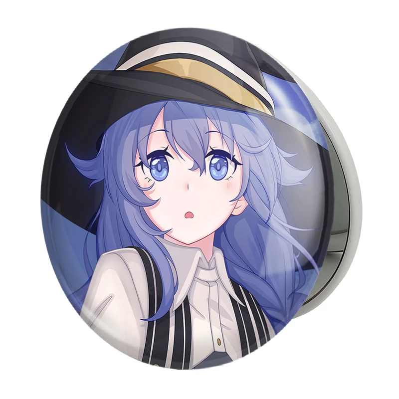 آینه جیبی خندالو طرح روکسی انیمه موشوکو تنسی مدل تاشو کد 24063 