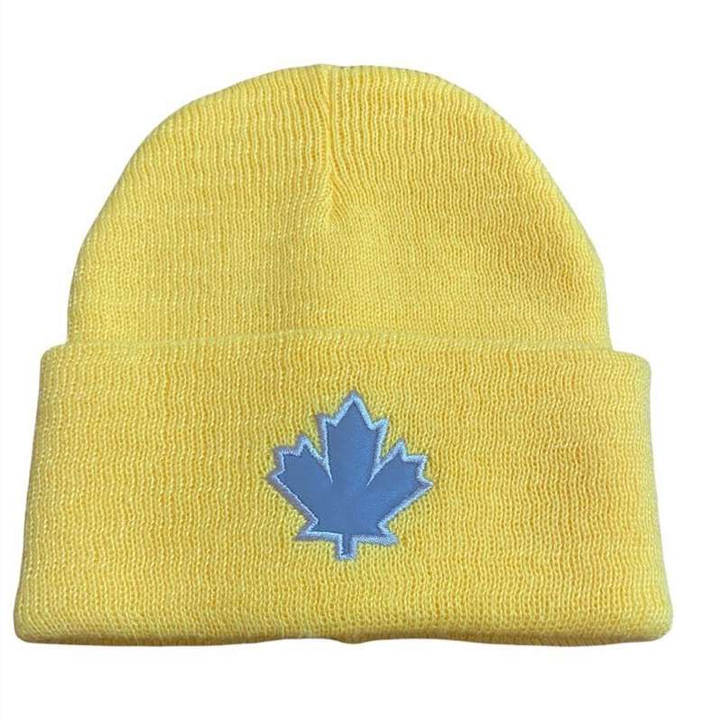 کلاه بافتنی طرح برگ