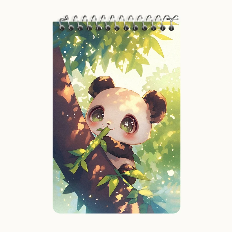 دفتر یادداشت 50 برگ خندالو طرح پاندا کد F9445