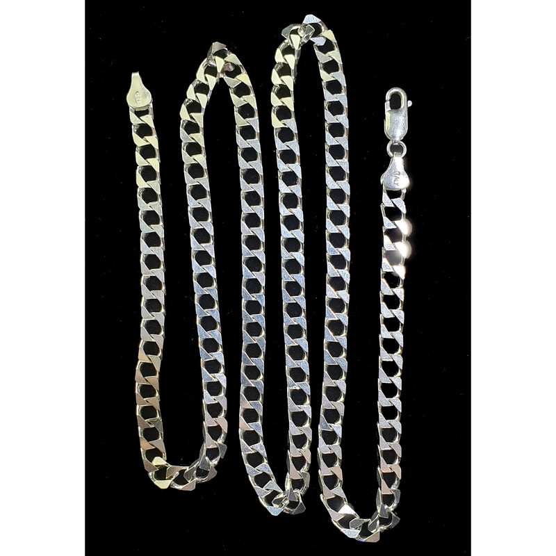 زنجیر نقره مردانه مدل ژاپنی