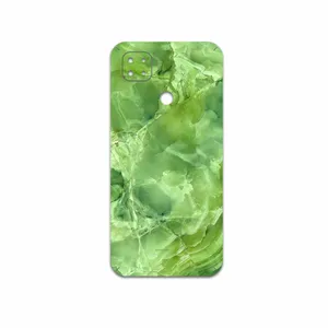MAHOOT Green-Crystal-Marble Cover Sticker for Xiaomi Poco C31