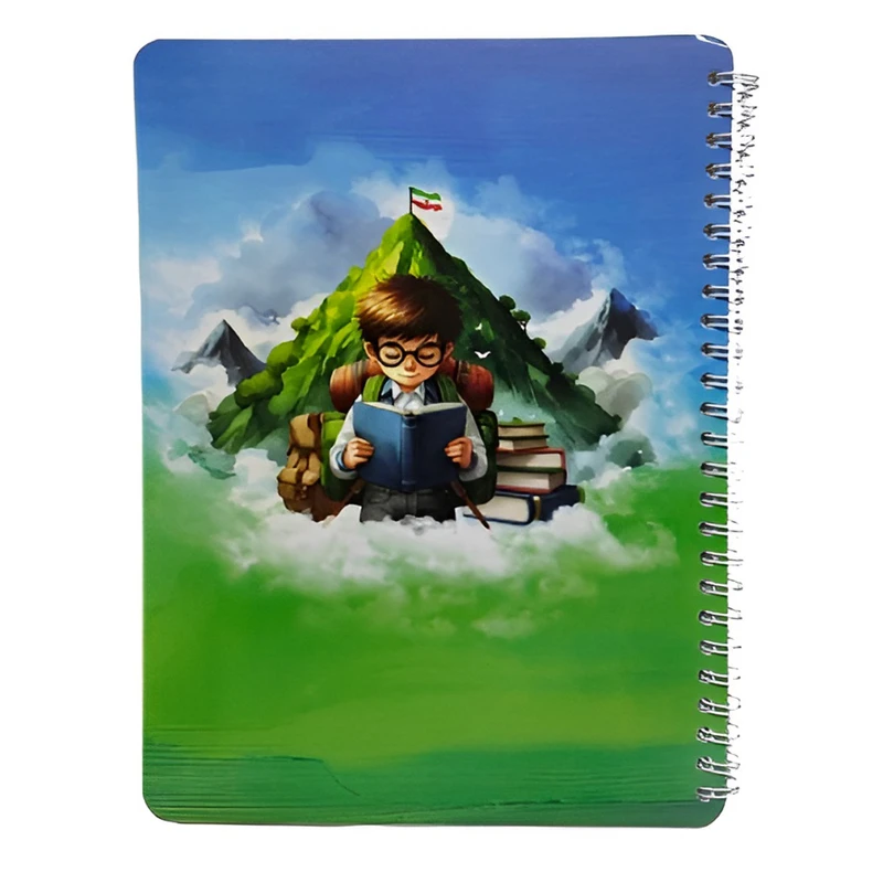 دفتر مشق 50 برگ هنرآور مدل پسرانه 