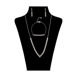 نیم ست نقره زنانه مدل SNR-RRR055