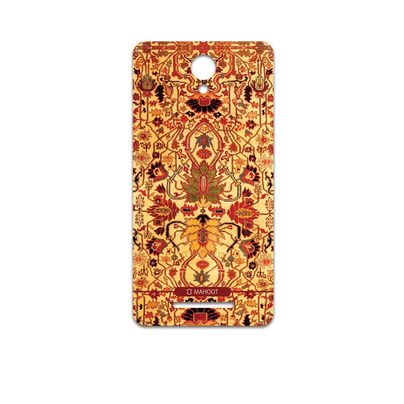 برچسب پوششی ماهوت مدل Persian-Carpet-Yellow مناسب برای گوشی موبایل شیائومی Redmi Note 2